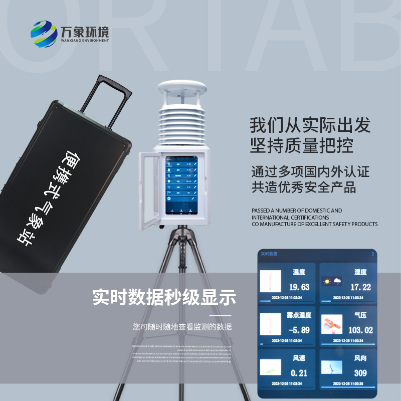小型便攜氣象站